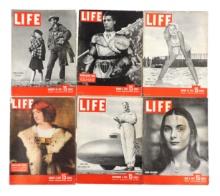 LIFE Magazines-1947 (12), Includes January 20/Homesteading Veteran, March 3/Renaissance Man-First...