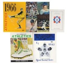 Baseball Official Yearbooks, Scorebooks & Babe Ruth League 1957 Rules and Regulations 28 pg booklet