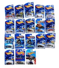 Hot Wheels (18), Altered State, Swoop Coupe, Shoe Box, Fish'd & Chip'd, GM Lean Machine, Logo-mot...