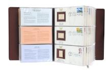 Golden Replicas Of United States Stamps, Postal Commemorative Society, Proof Replicas On A Gleaming