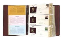Golden Replicas Of United States Stamps, Postal Commemorative Society, Proof Replicas On A Gleaming