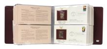 Golden Replicas Of The 1992 United States Wildflowers Stamps, Postal Commemorative Society, Proof...