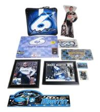 NASCAR (8), Mark Martin Cardboard Cutout, Mark Martin Street Sign, Mark Martin Officially License...
