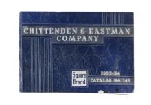 Burlington, Iowa Historical Book, Chittenden & Eastman Company, Square Brand, 1953-54, Catalog No...