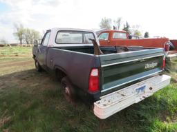 1979 Dodge D100 Pickup
