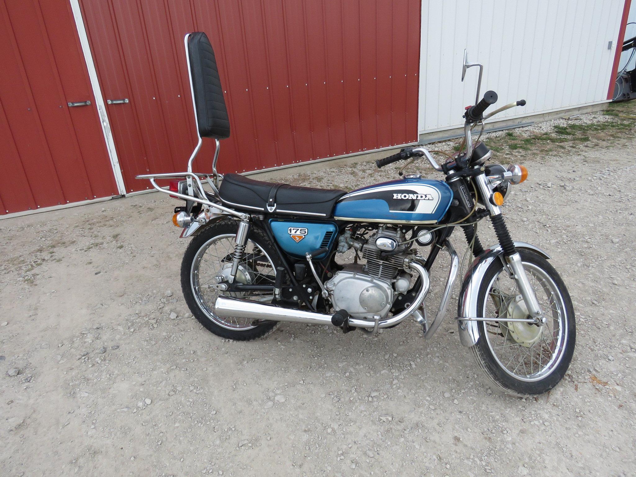 1973 Honda CB175 Motorcycle