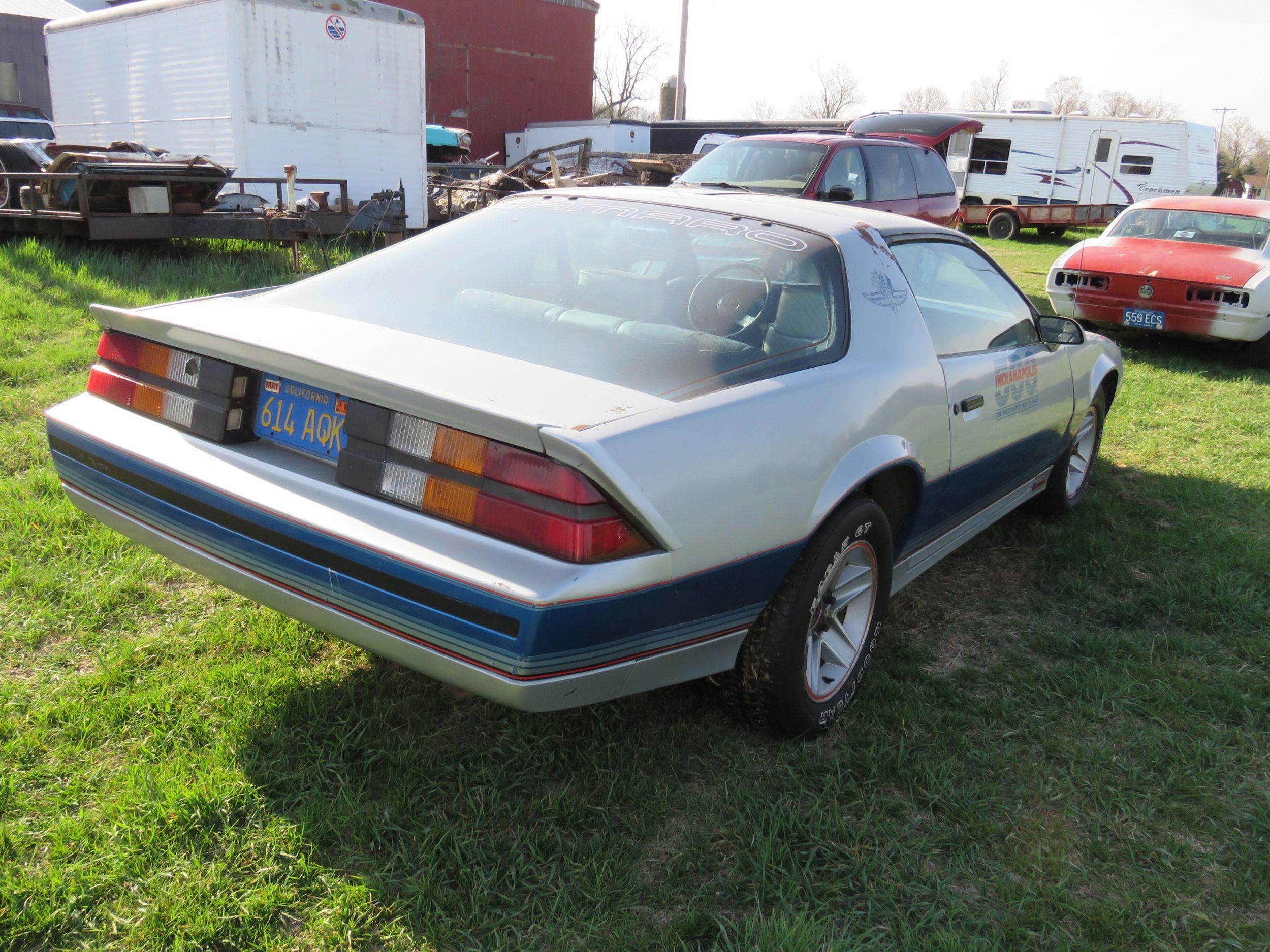 1982 Chevrolet Camaro Indianpolis 500 Edition Pace Car