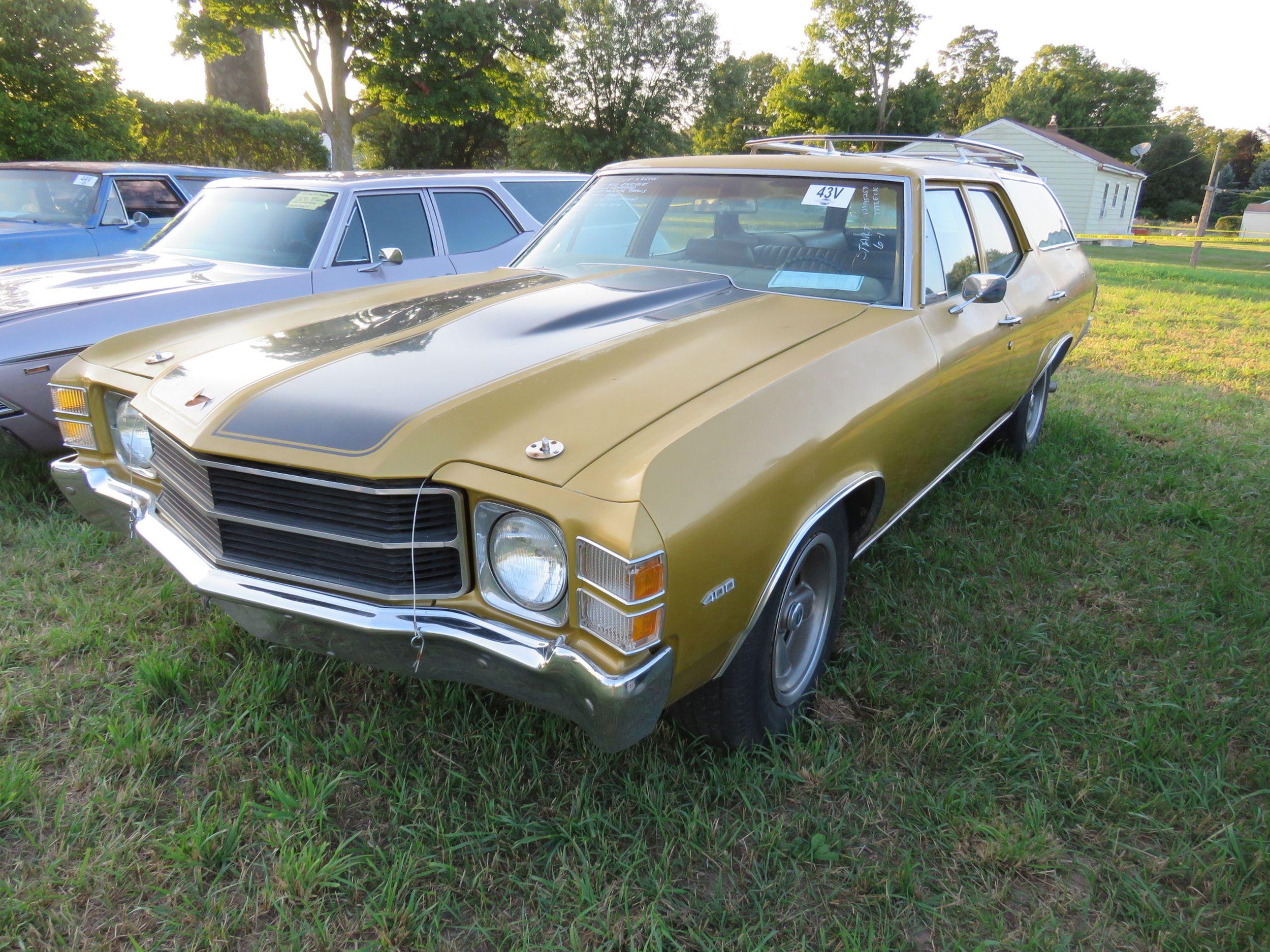 Rare 1971 Chevrolet Concourse 4dr Wagon