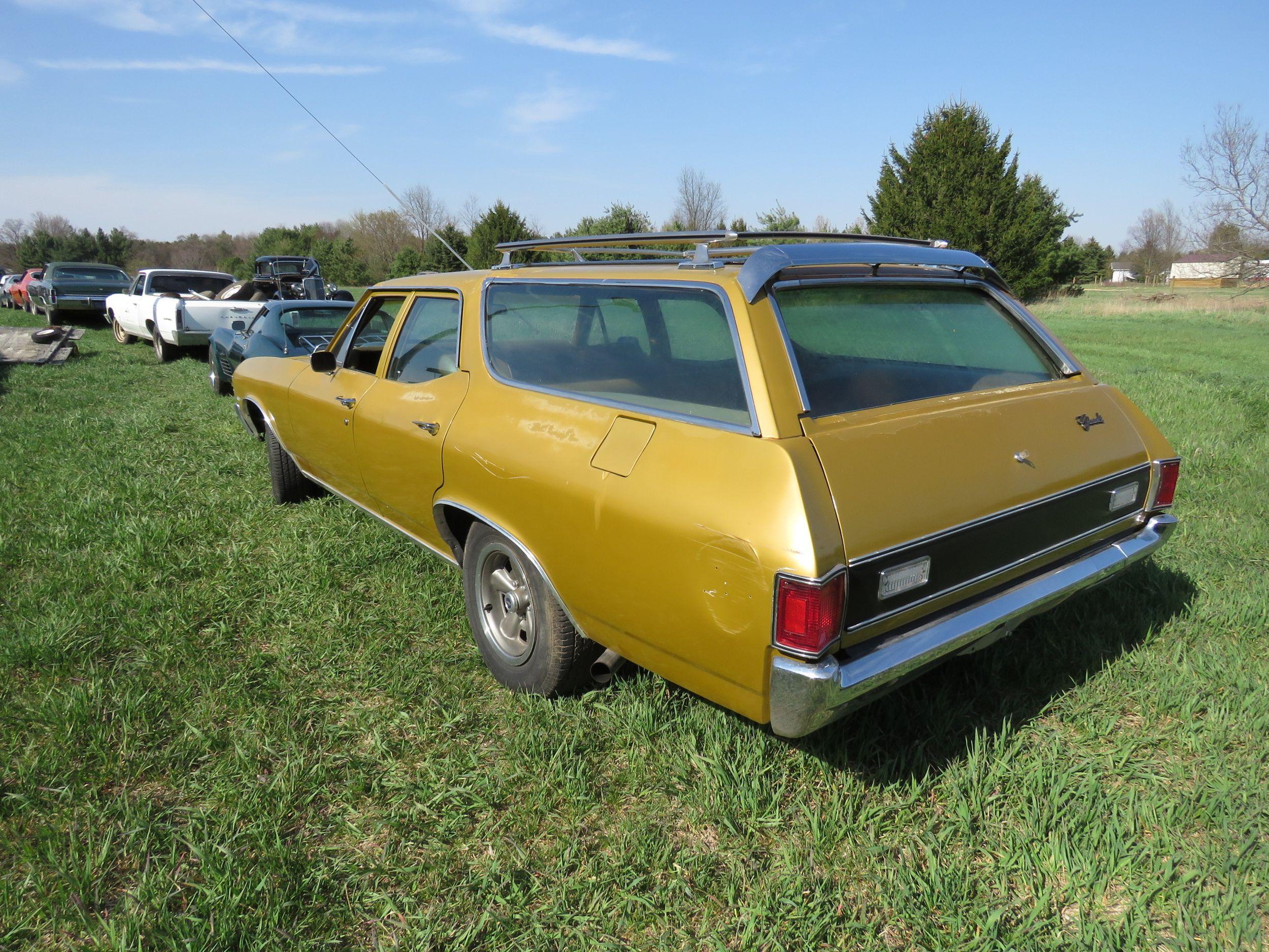 Rare 1971 Chevrolet Concourse 4dr Wagon