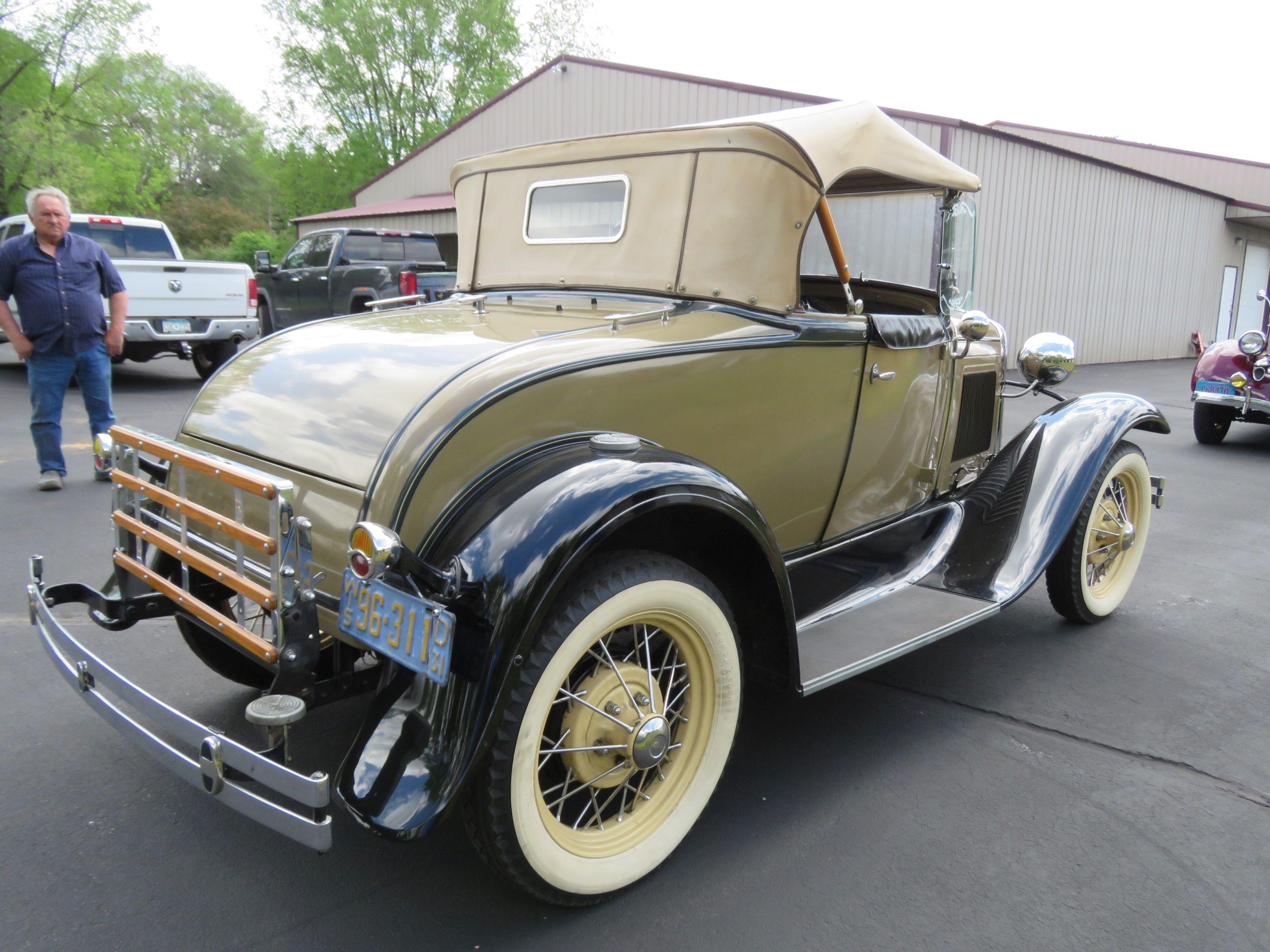 1931 Ford Model A Rumble Seat Roadster