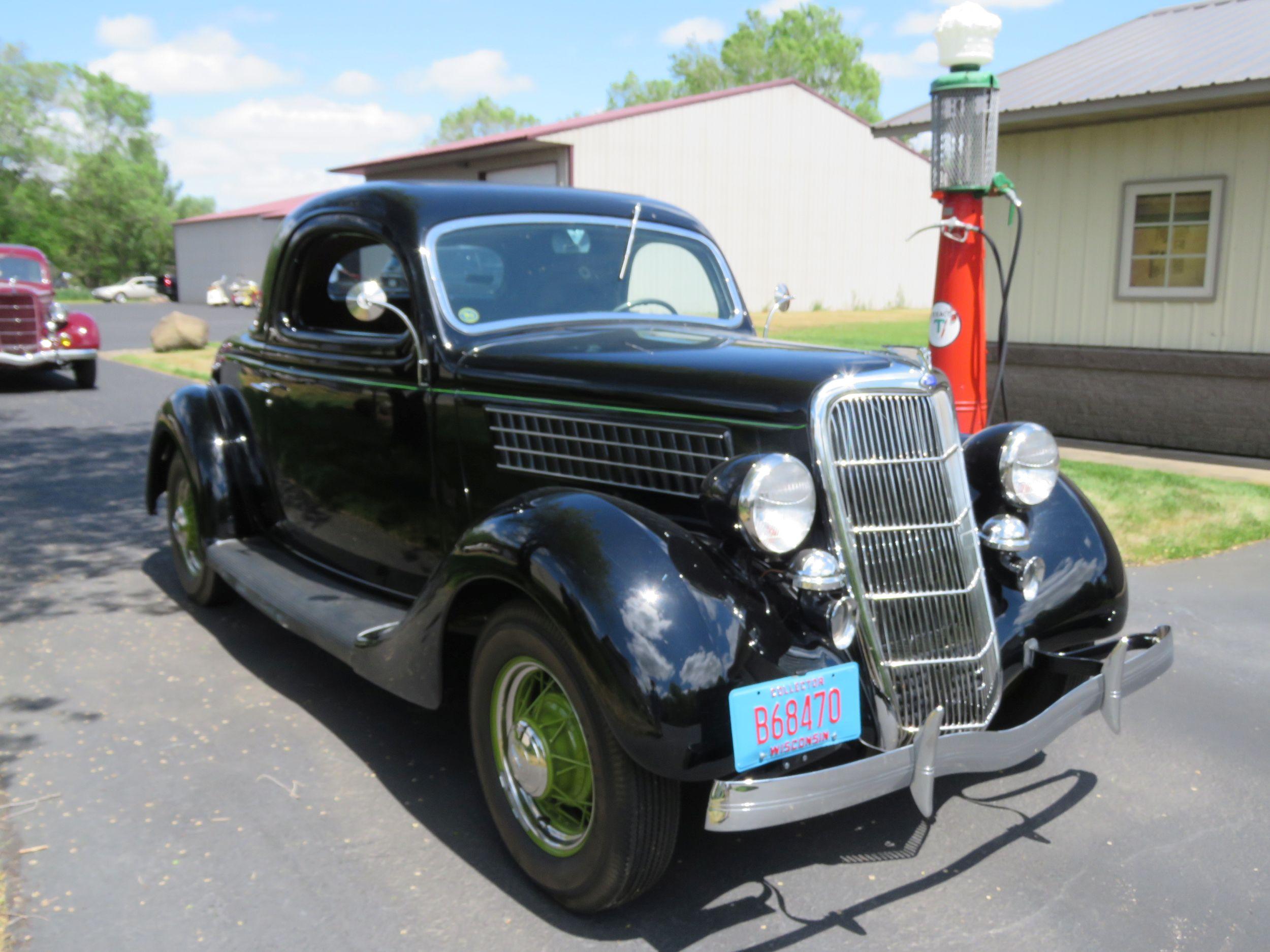RARE 1935 Ford 3 Window Coupe