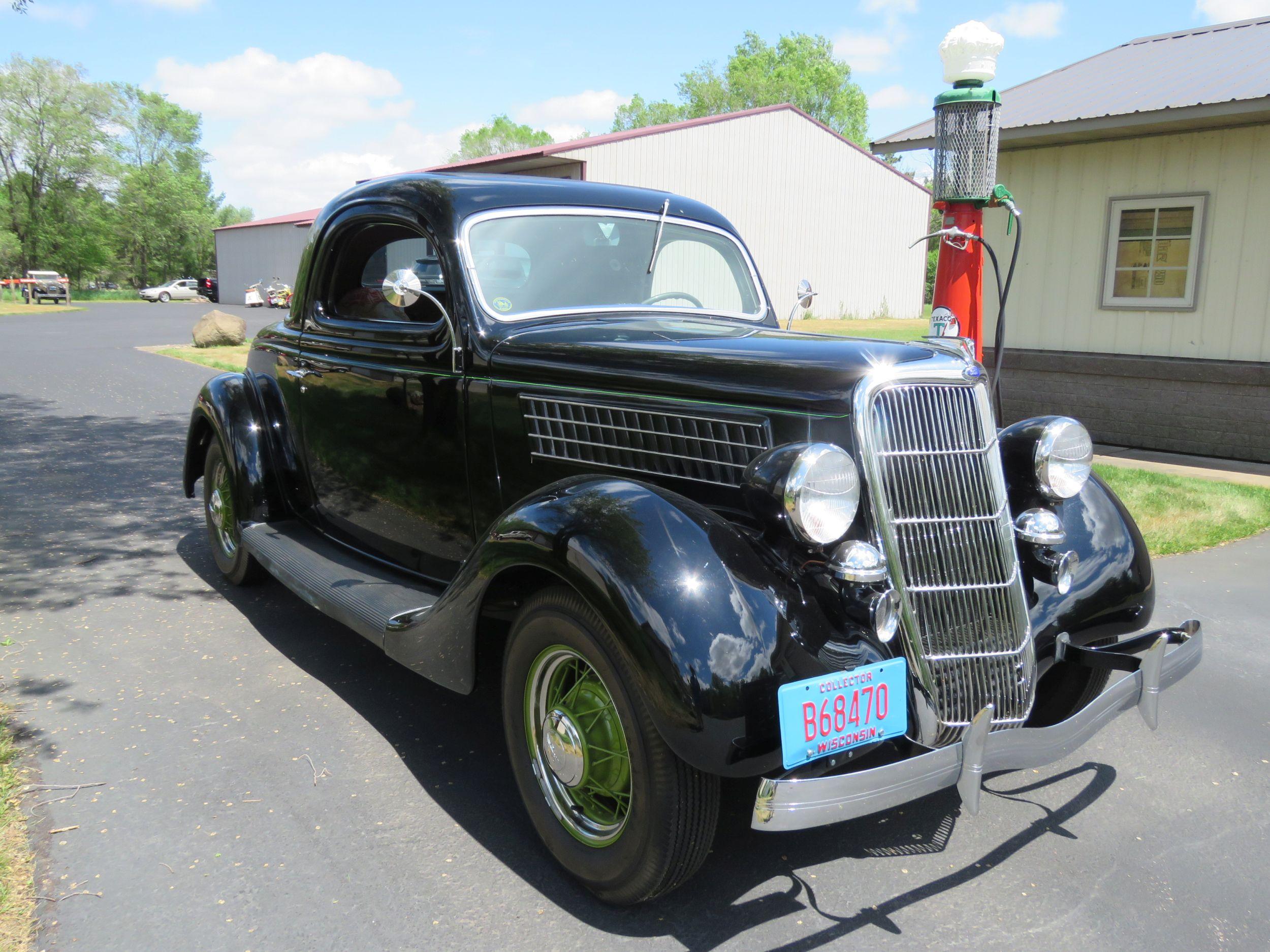 RARE 1935 Ford 3 Window Coupe