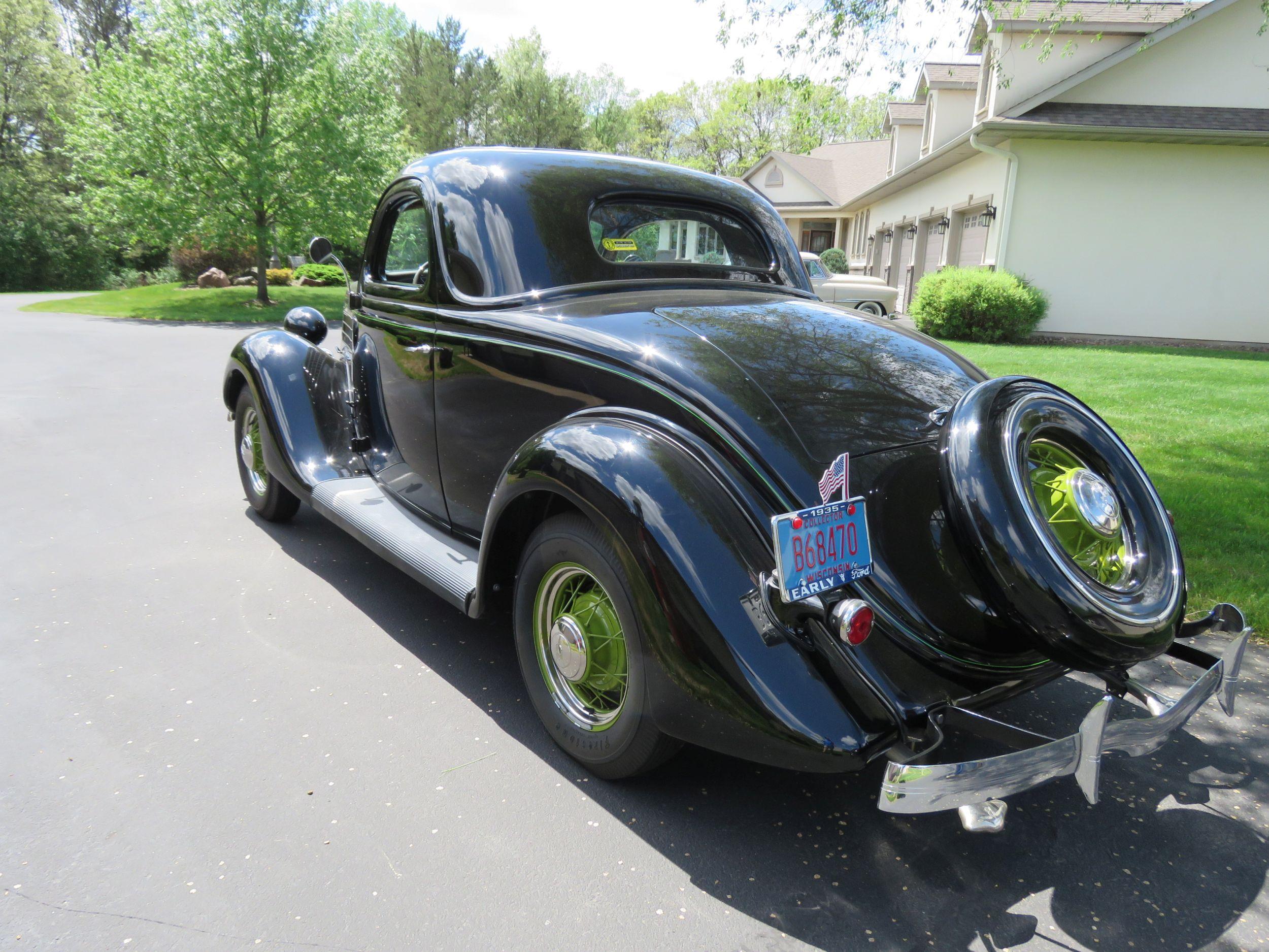 RARE 1935 Ford 3 Window Coupe