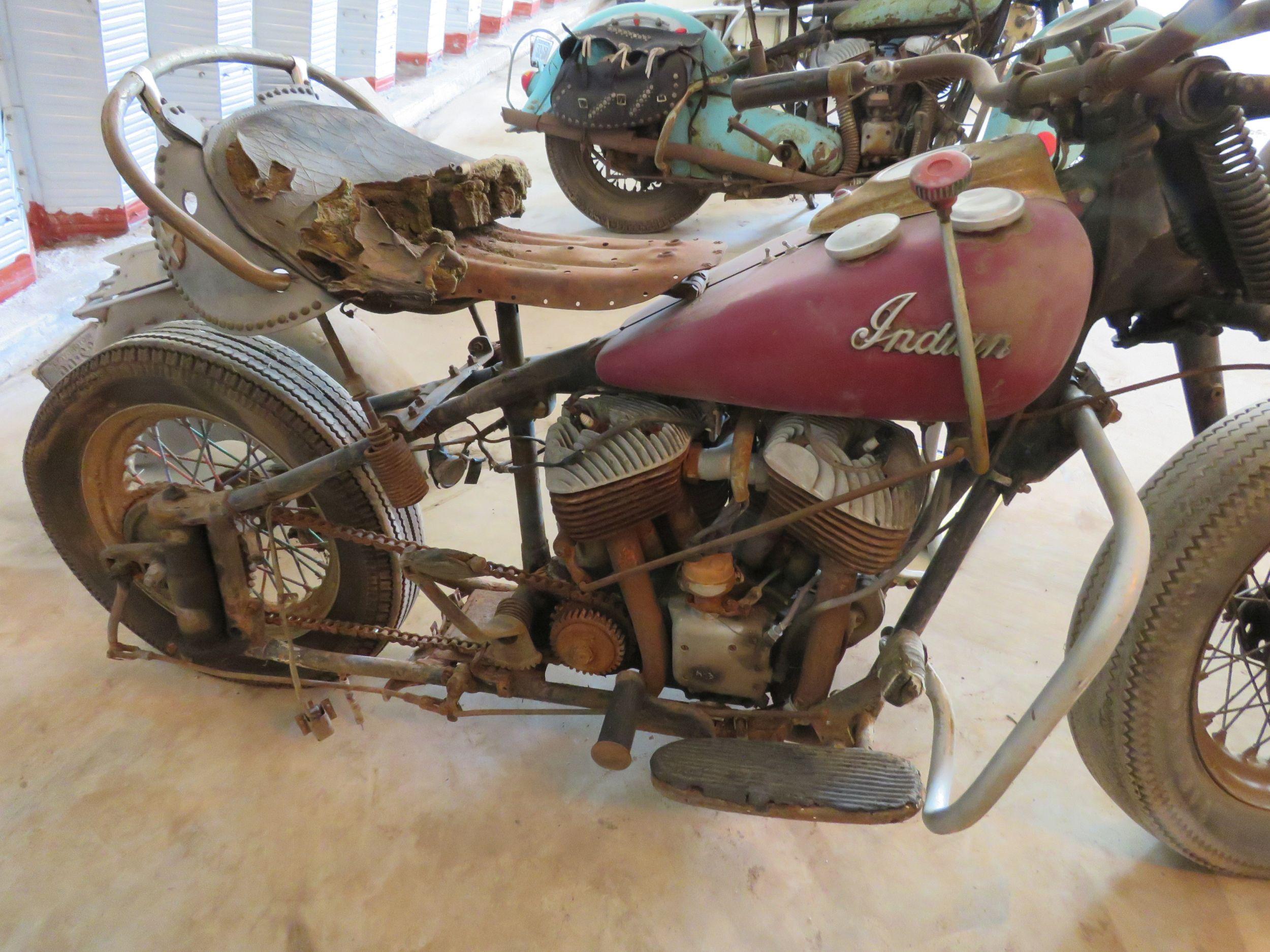 1948 Indian Chief V-Twin Motorcycle