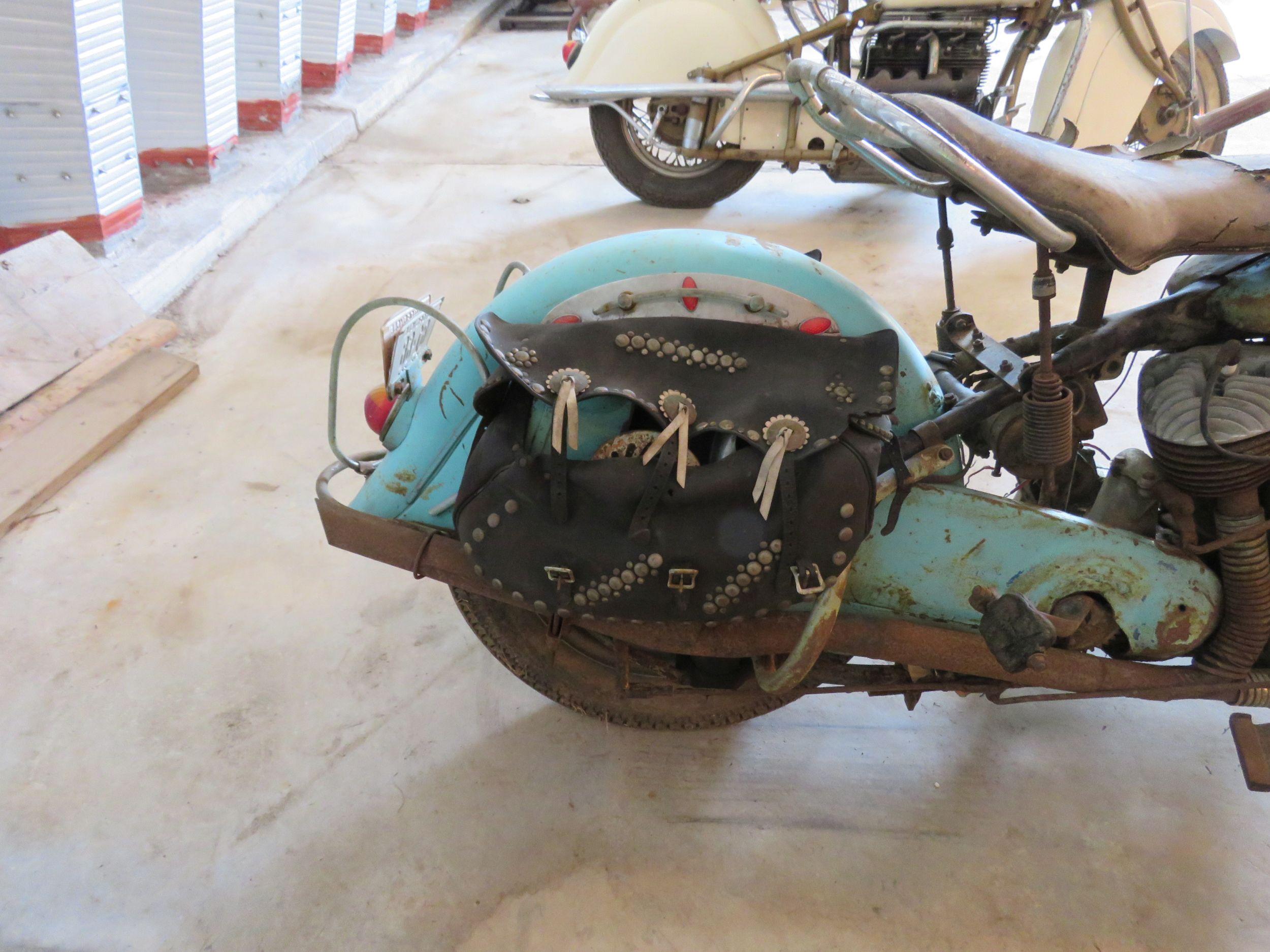 1947 Indian Chief V-Twin Motorcycle