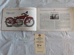 1928 Indian Motorcycles Brochure