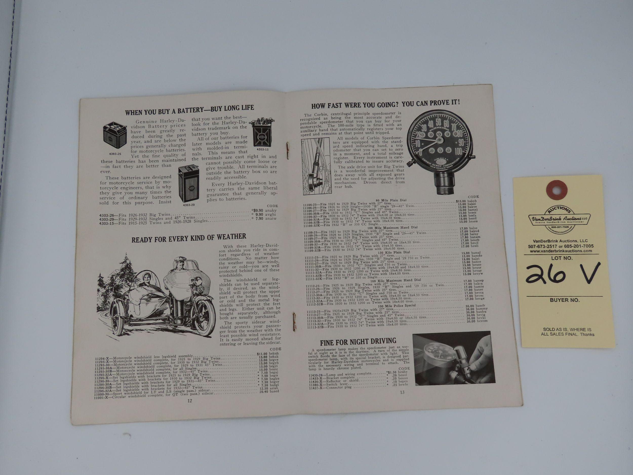 Harley-Davidson Accessories Manual