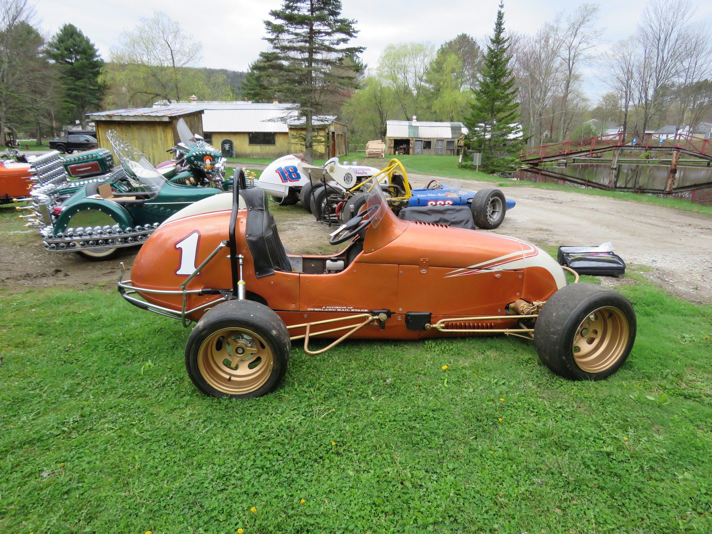 Vintage Midget Race Car