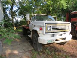 1976 Chevrolet C60 Truck with flathead and hoist