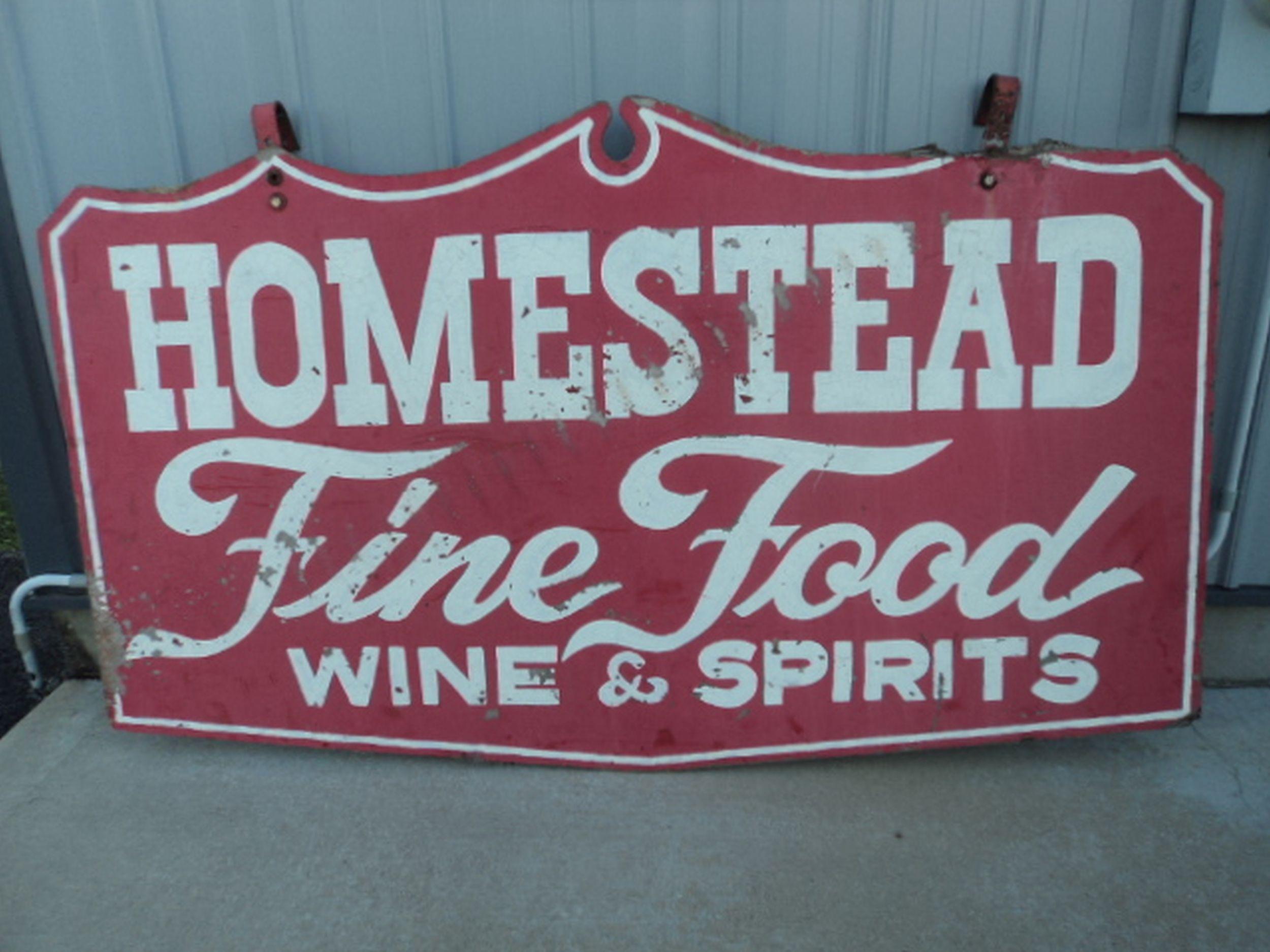 Homestead Sign