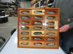 Harley Davidson Jackknife Set in Wood Case