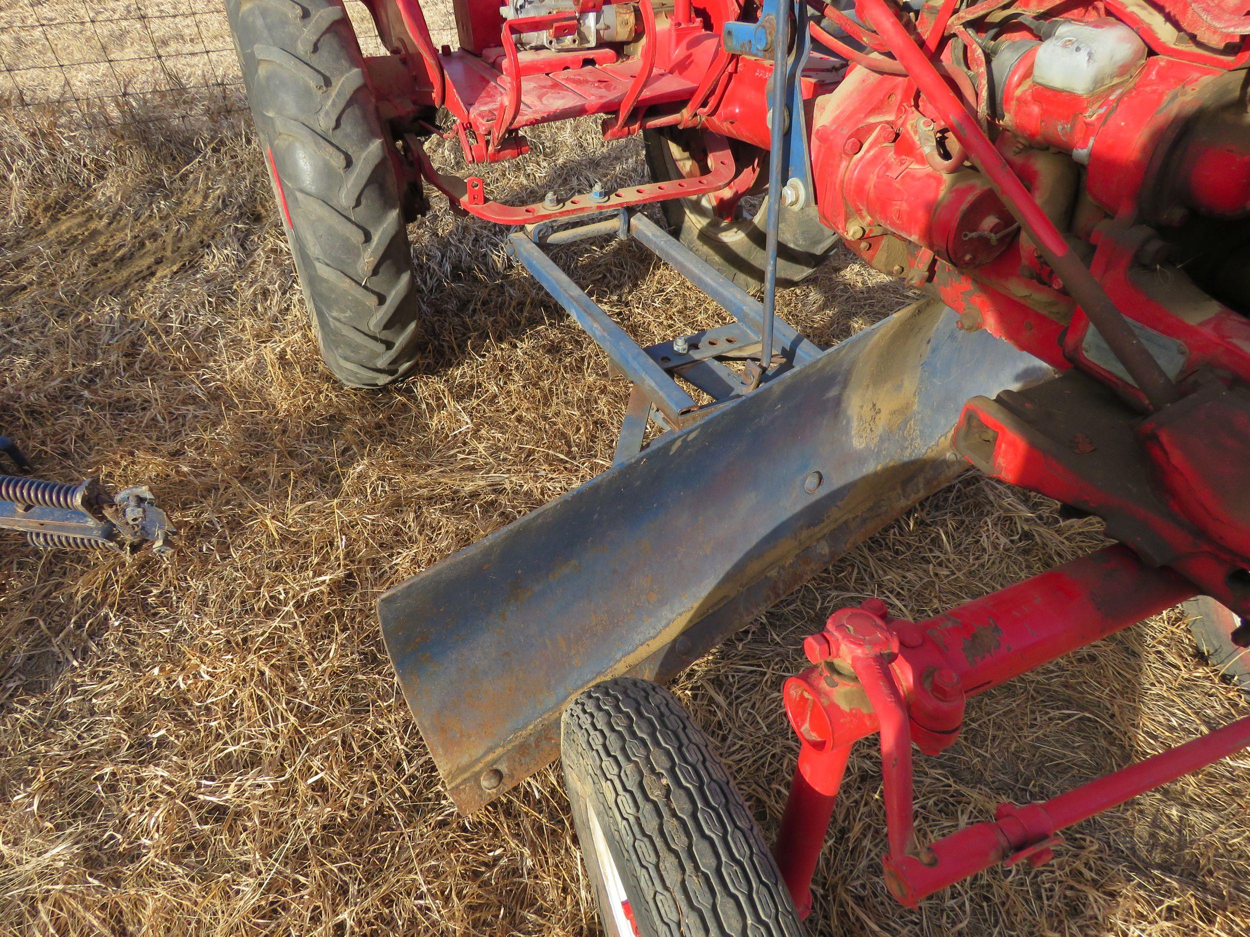 International Cub Tractor with Attachments