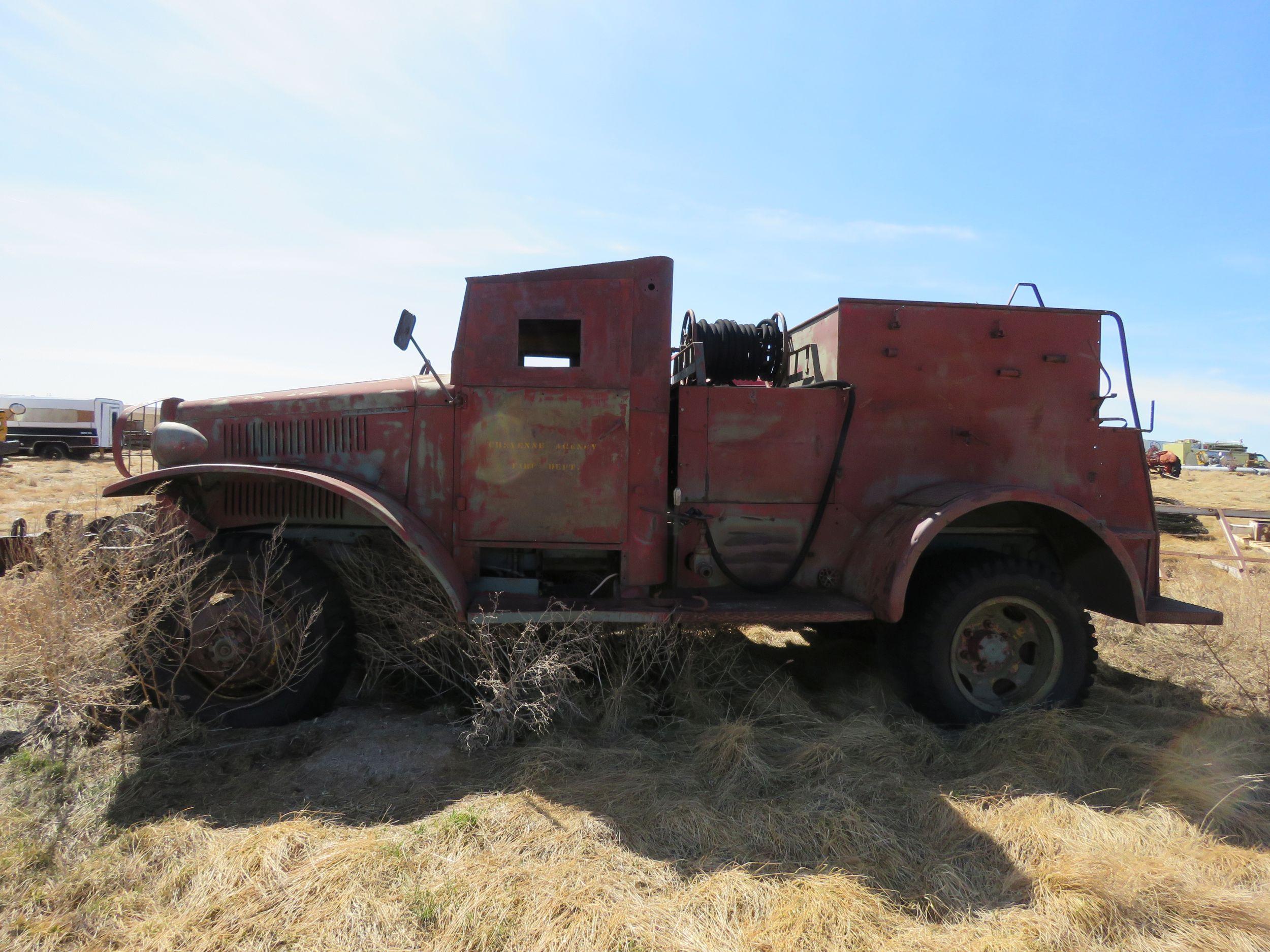 1940's International Truck Fire Brigade