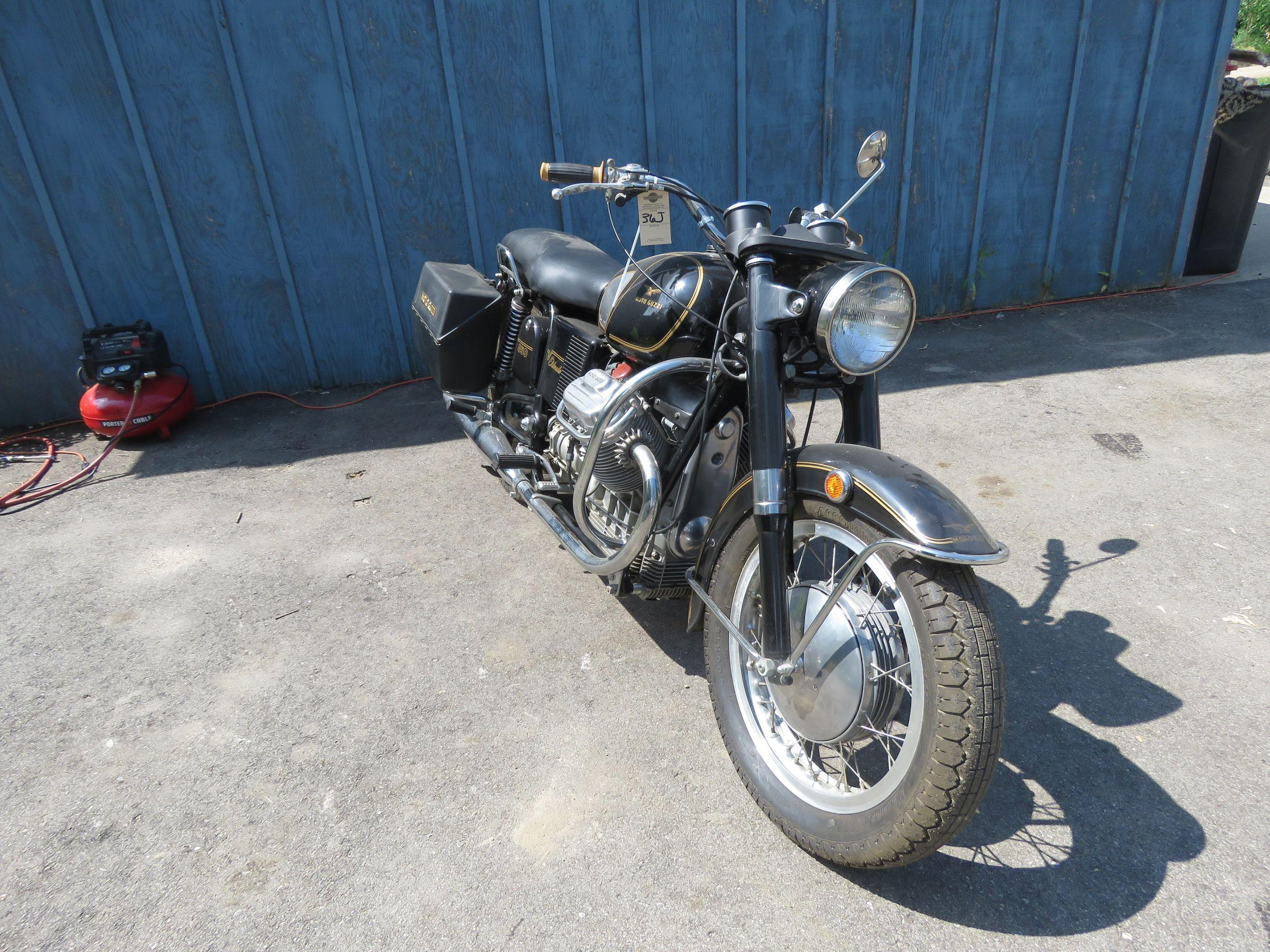 1972 Moto Guzzi 850 Eldorado Motorcycle