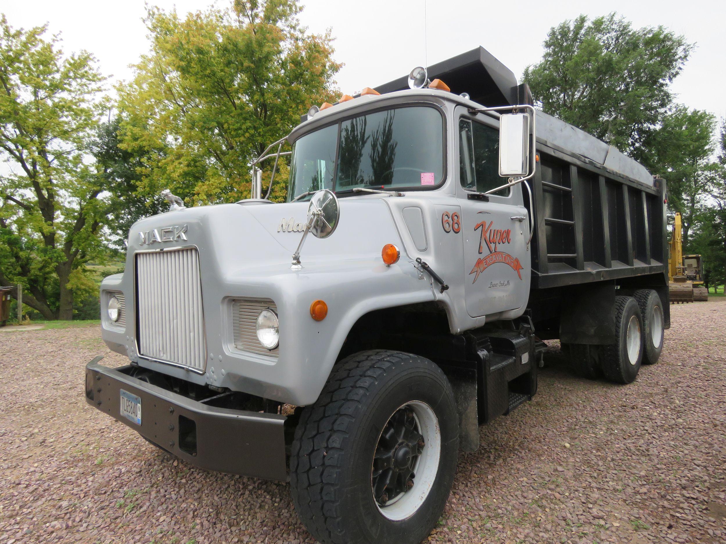 1968 Mack Truck Dump Truck