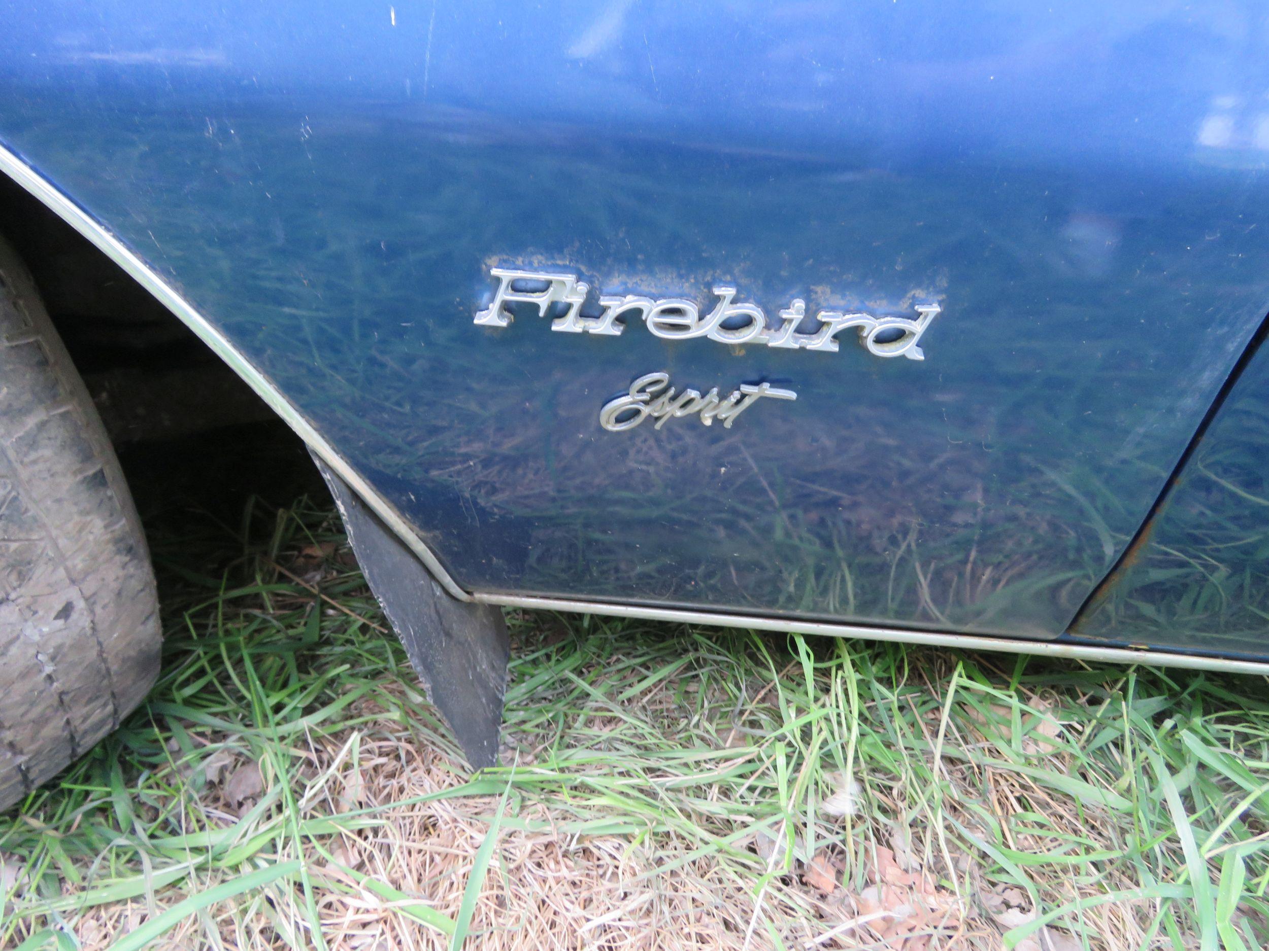 1978 Pontiac Firebird Esprit