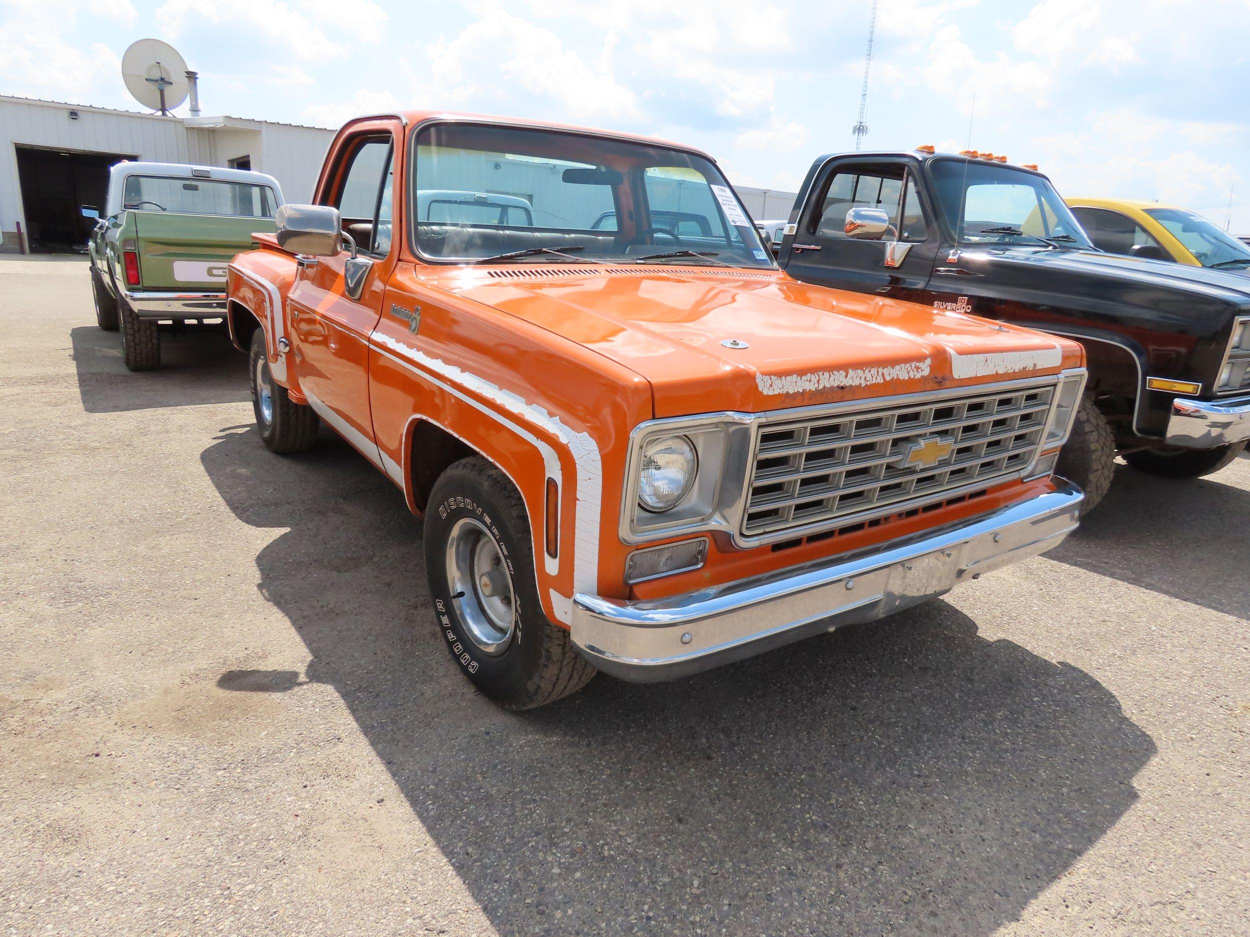 1976 Chevrolet Scottsdale Sport Edition Short Box Sport Pickup