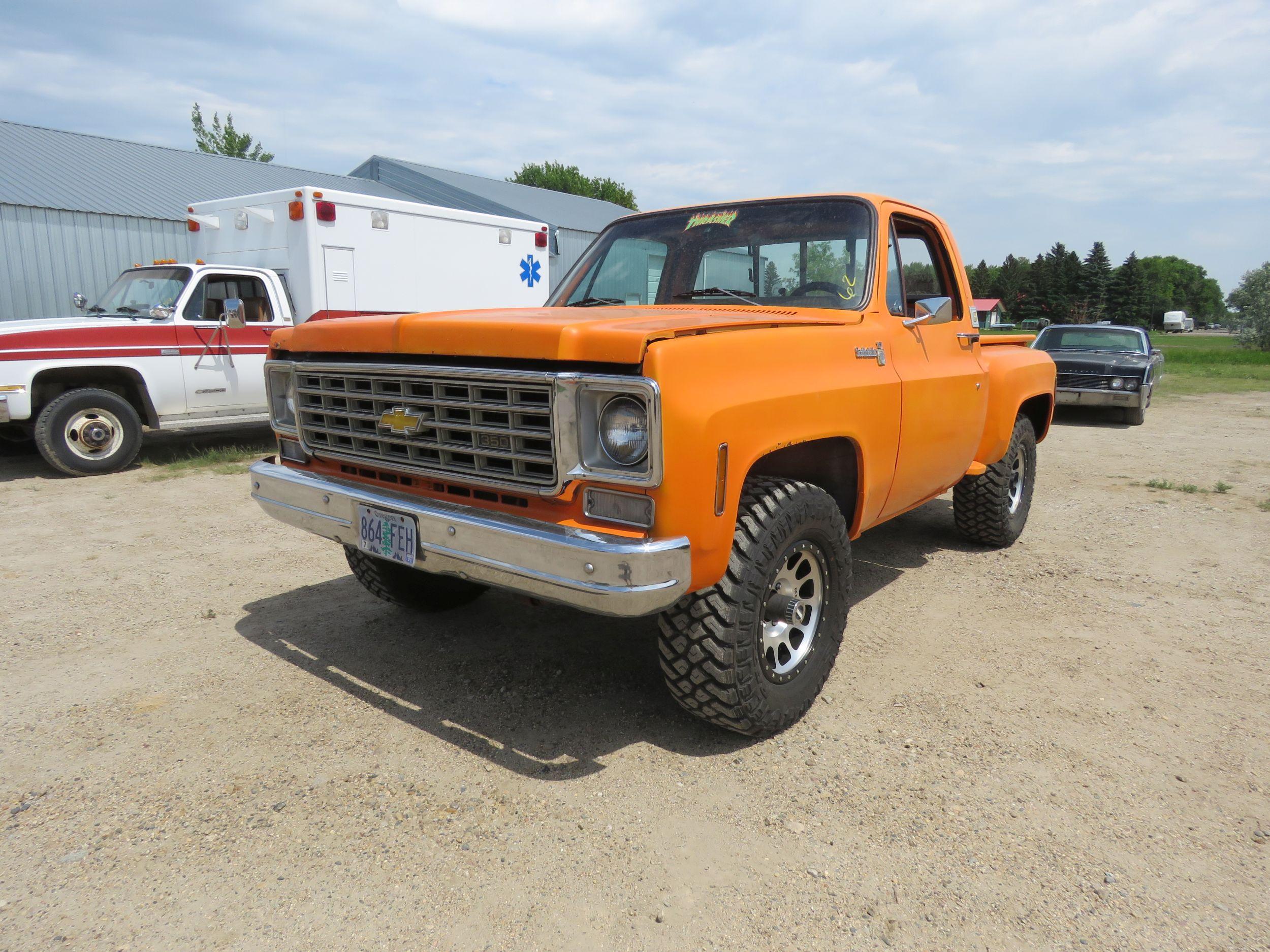 1976 Chevrolet Scottsdale Short Box Sport Pickup