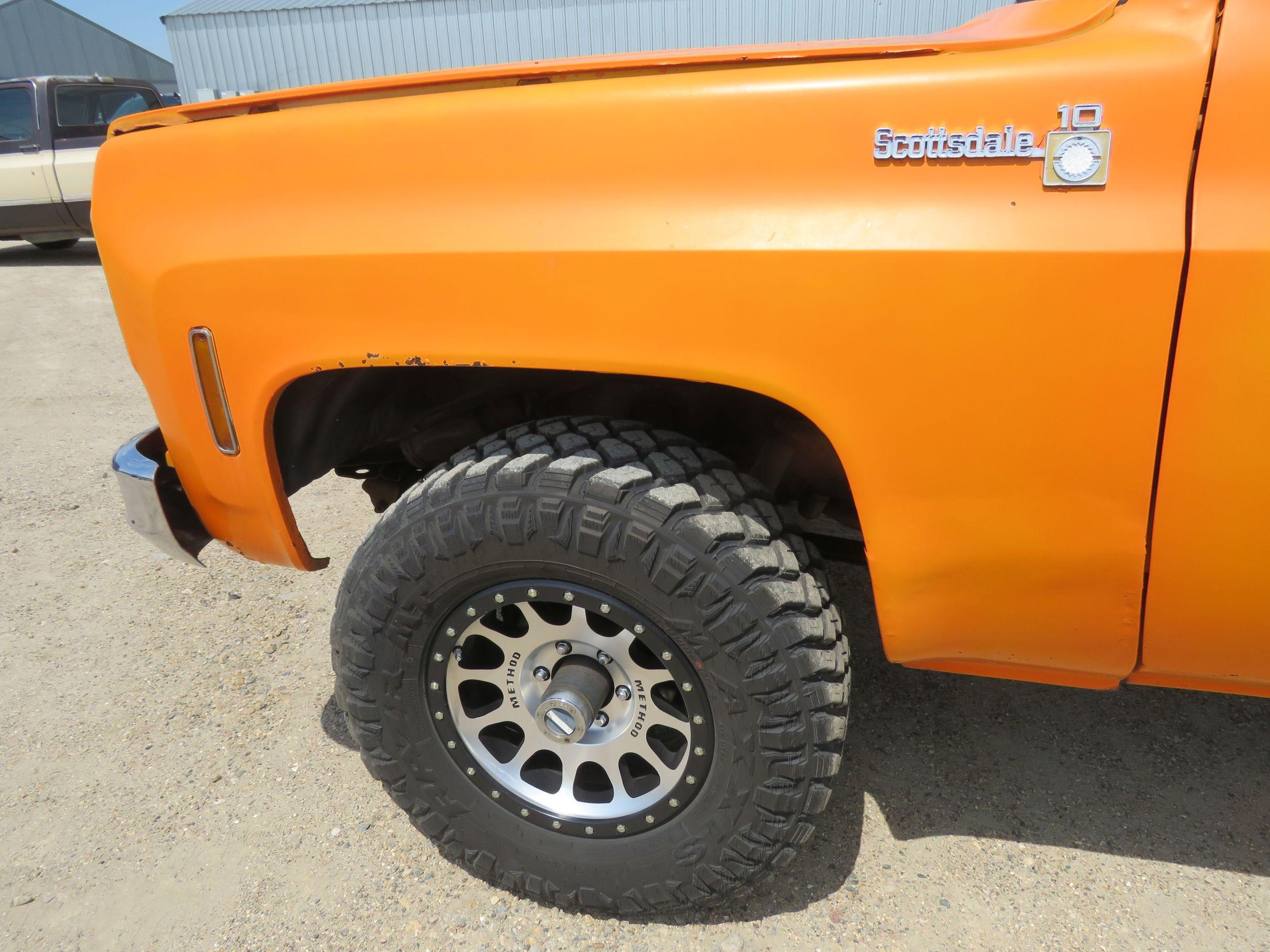 1976 Chevrolet Scottsdale Short Box Sport Pickup