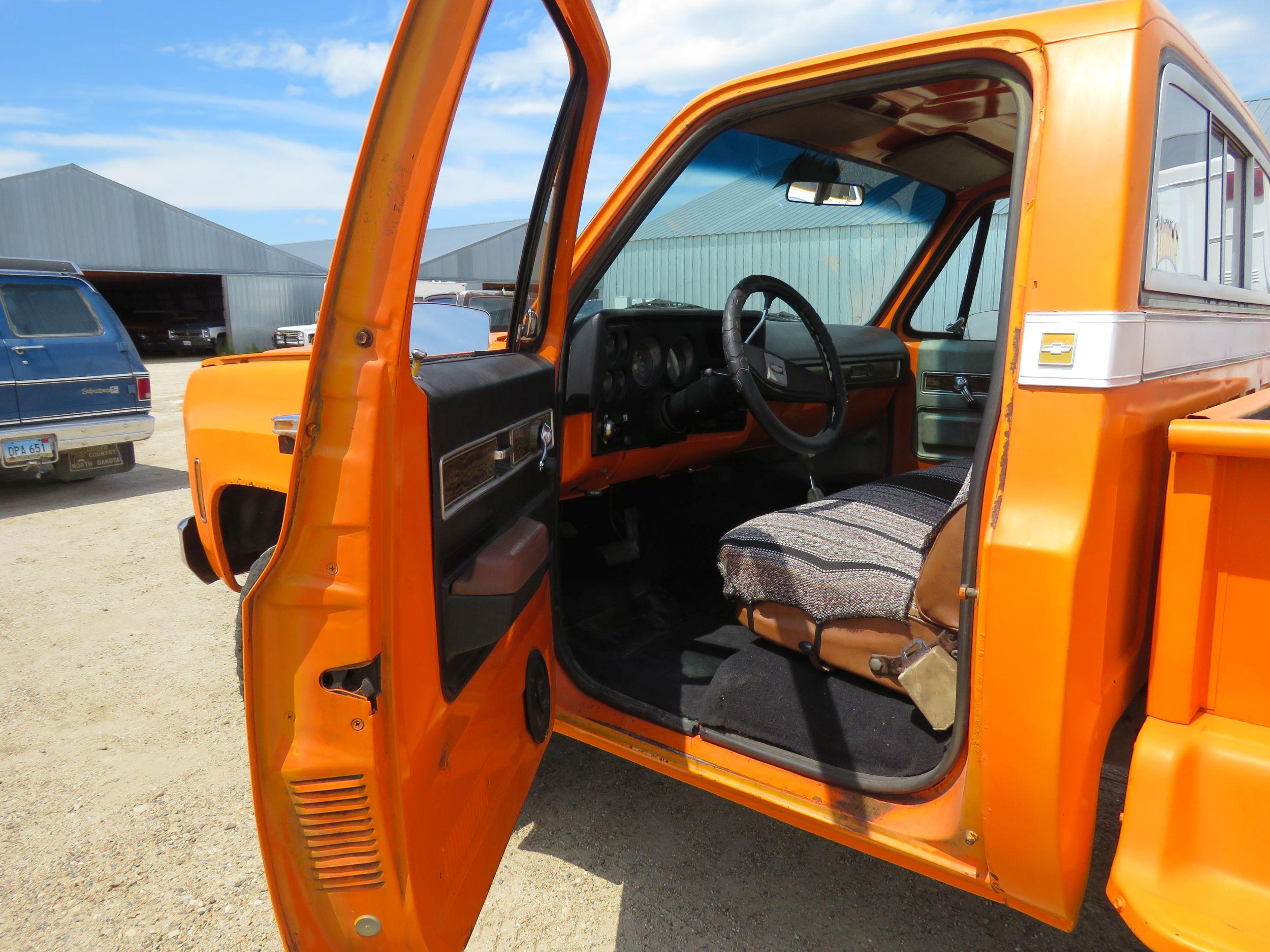 1976 Chevrolet Scottsdale Short Box Sport Pickup