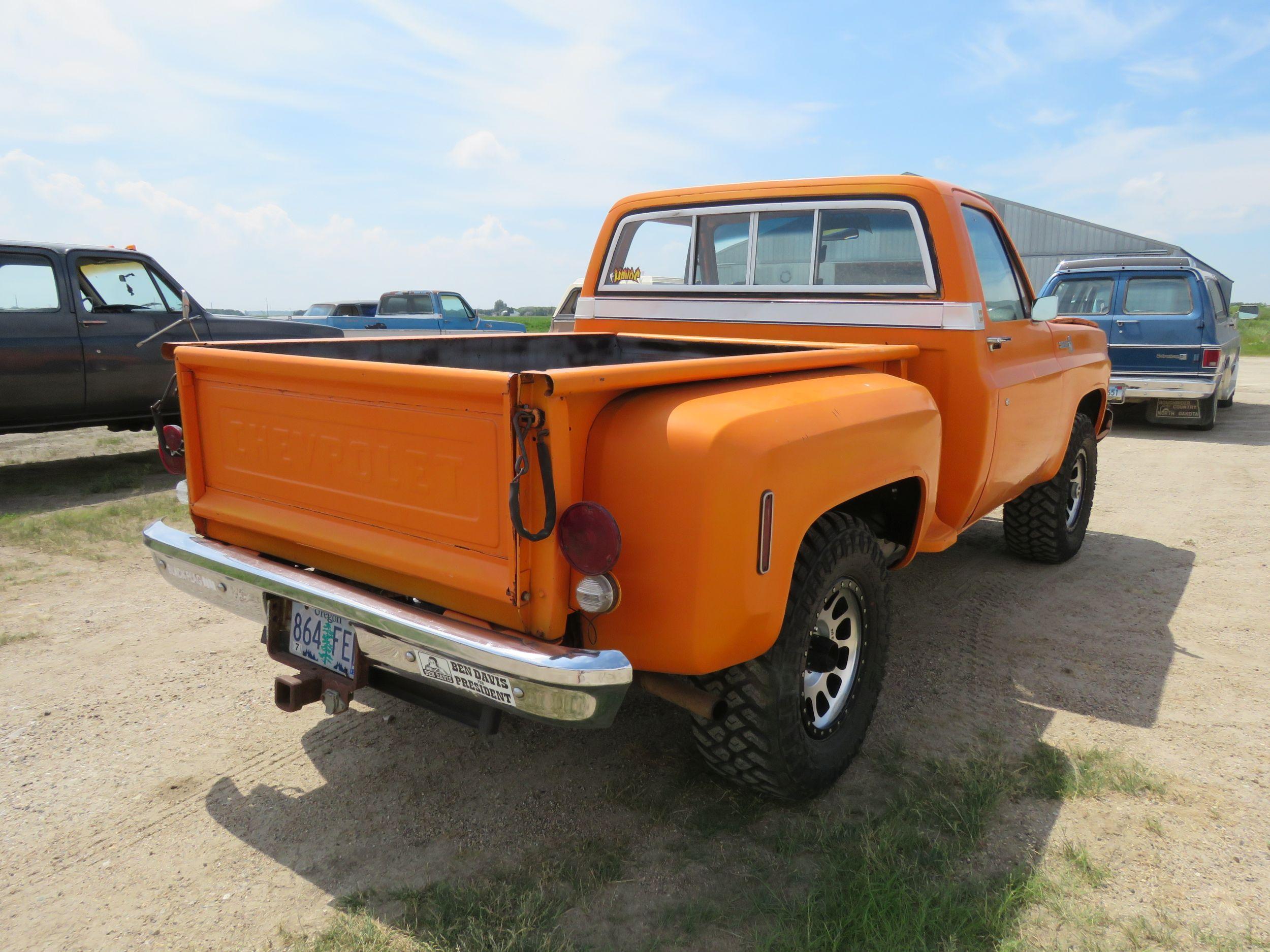 1976 Chevrolet Scottsdale Short Box Sport Pickup