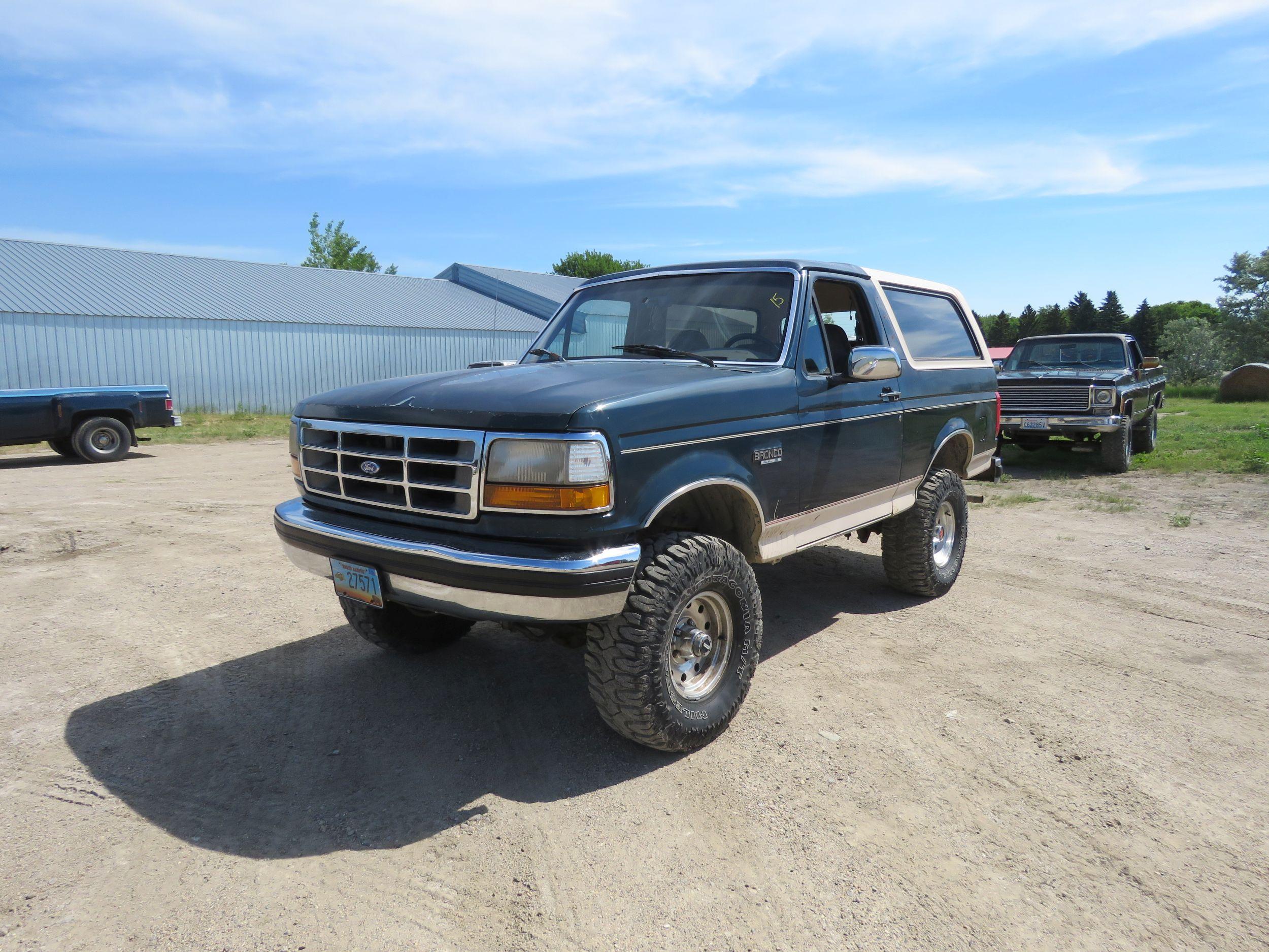 1993 Ford Bronco Eddie Bauer Edition