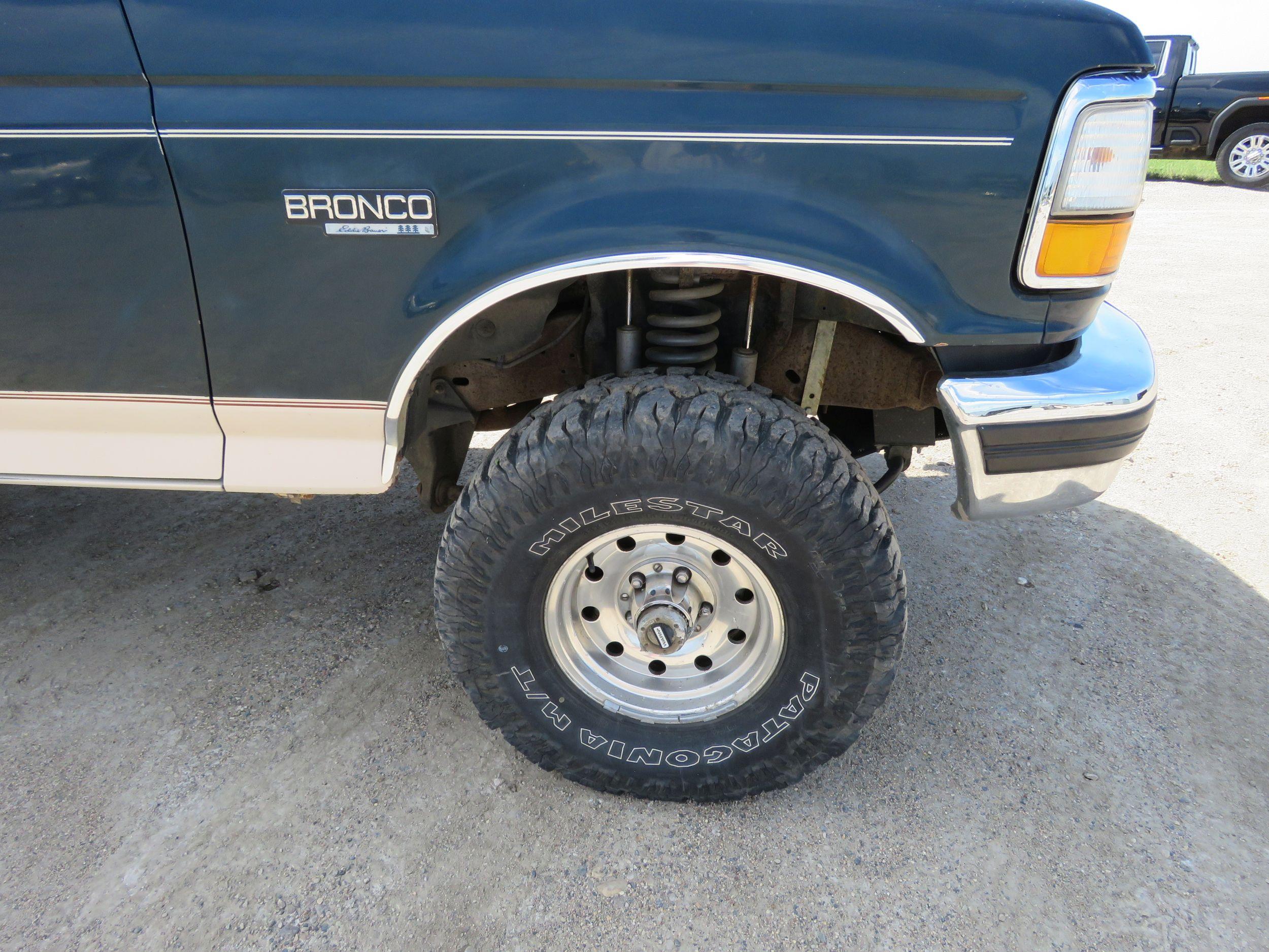 1993 Ford Bronco Eddie Bauer Edition