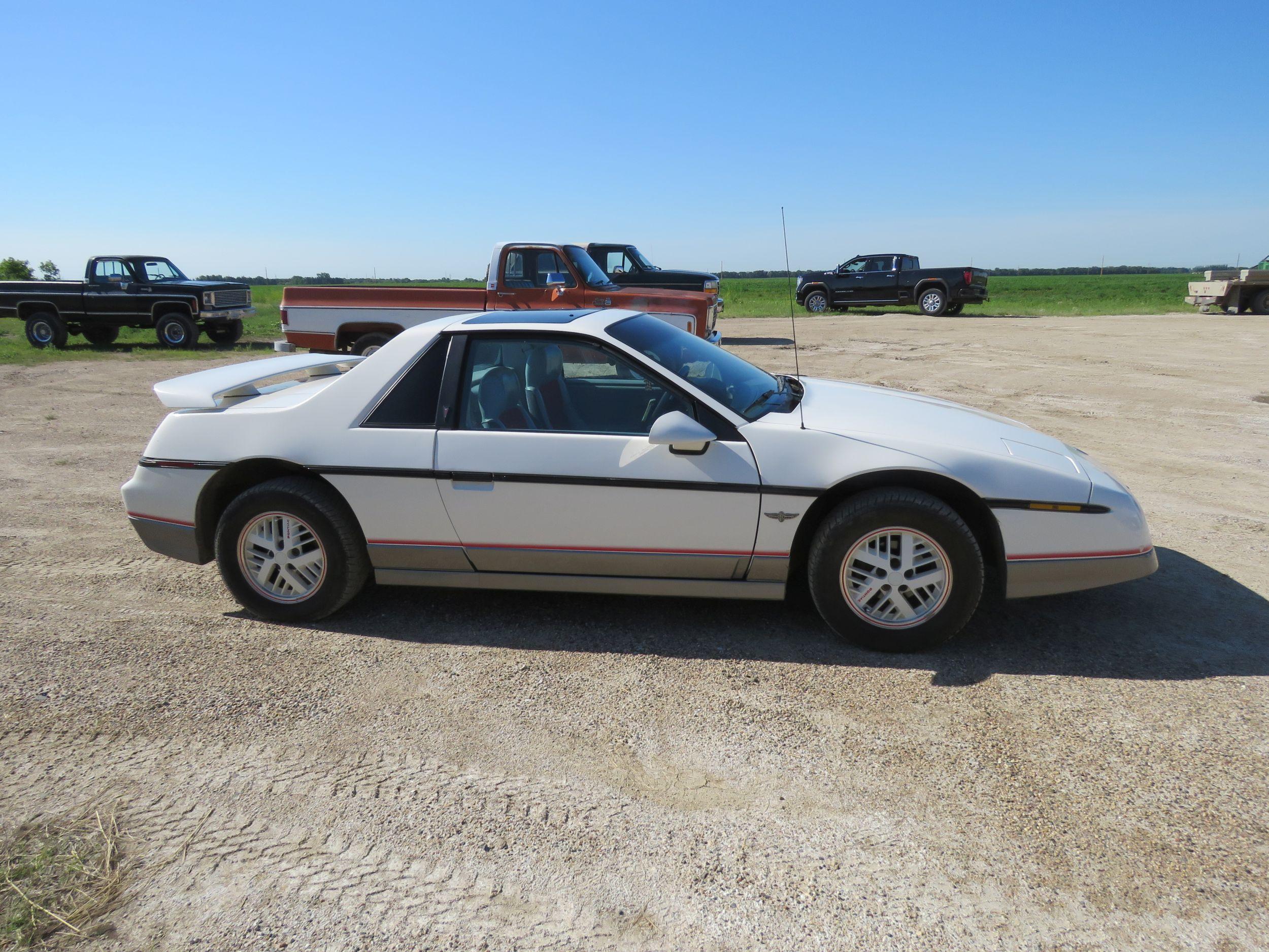 1984 Pontiac Fiero Indianapolis Speedway Edition