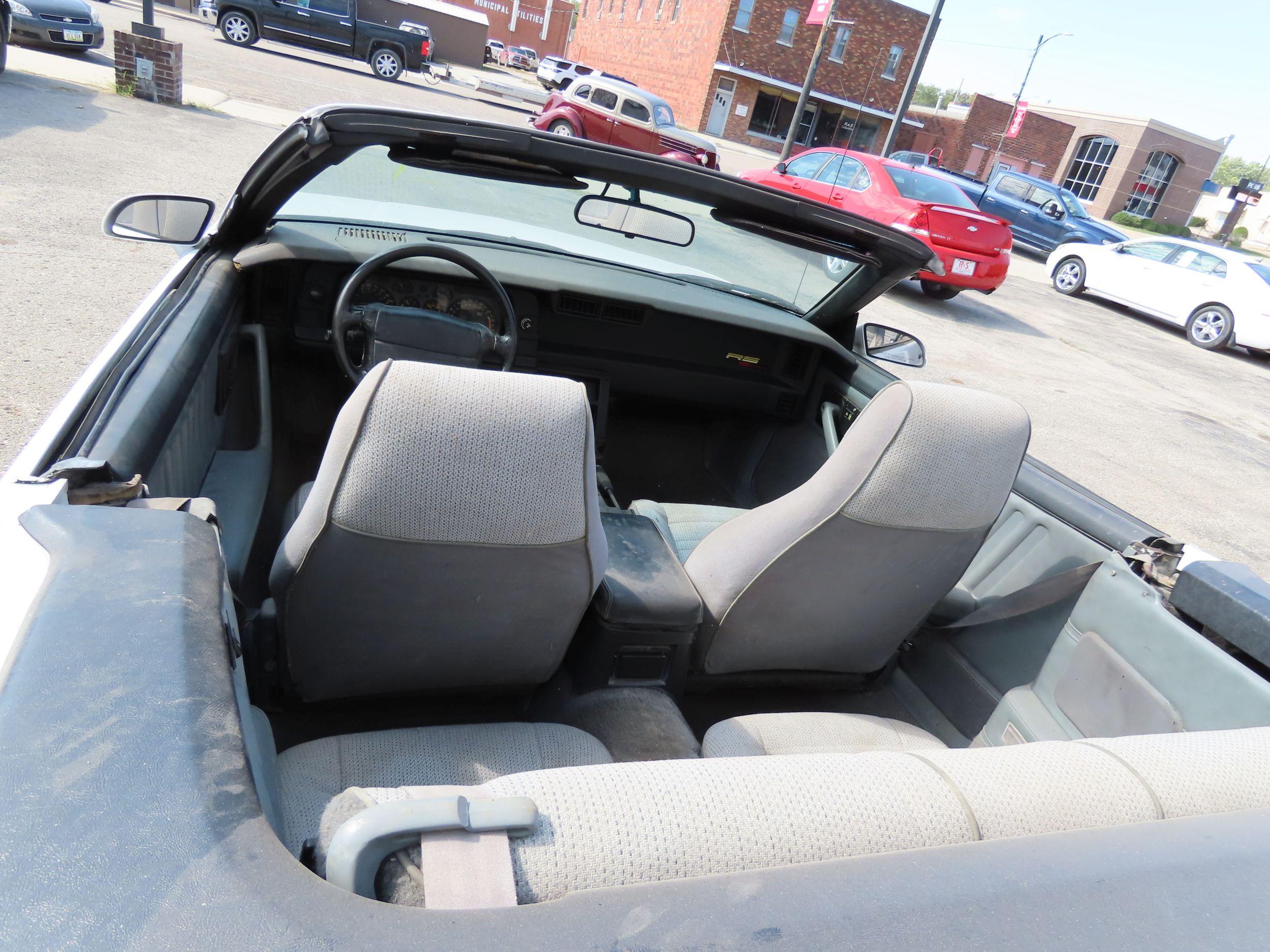 1992 Chevrolet Camaro Convertible