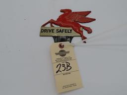 Drive Safely Mobil Pegasus License Plate Topper