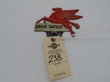 Drive Safely Mobil Pegasus License Plate Topper