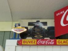 Texaco Formula Race Car Sign