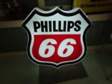 Phillips 66 Lighted Sign