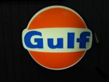 Gulf Lighted Sign