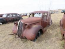 1936 Plymouth 4dr Suicide Sedan
