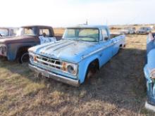 1967 Dodge D100 Swept line Pickup