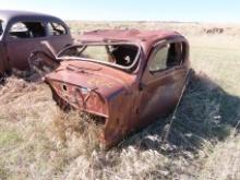 1934 Wrecked Plymouth Coupe