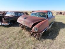 1950's Wrecked Plymouth 4dr Sedan