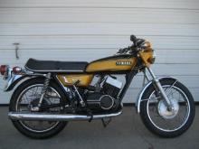 1972 Yamaha DS7 250 Motorcycle