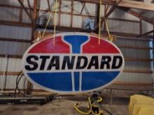 Large Plastic Standard Sign